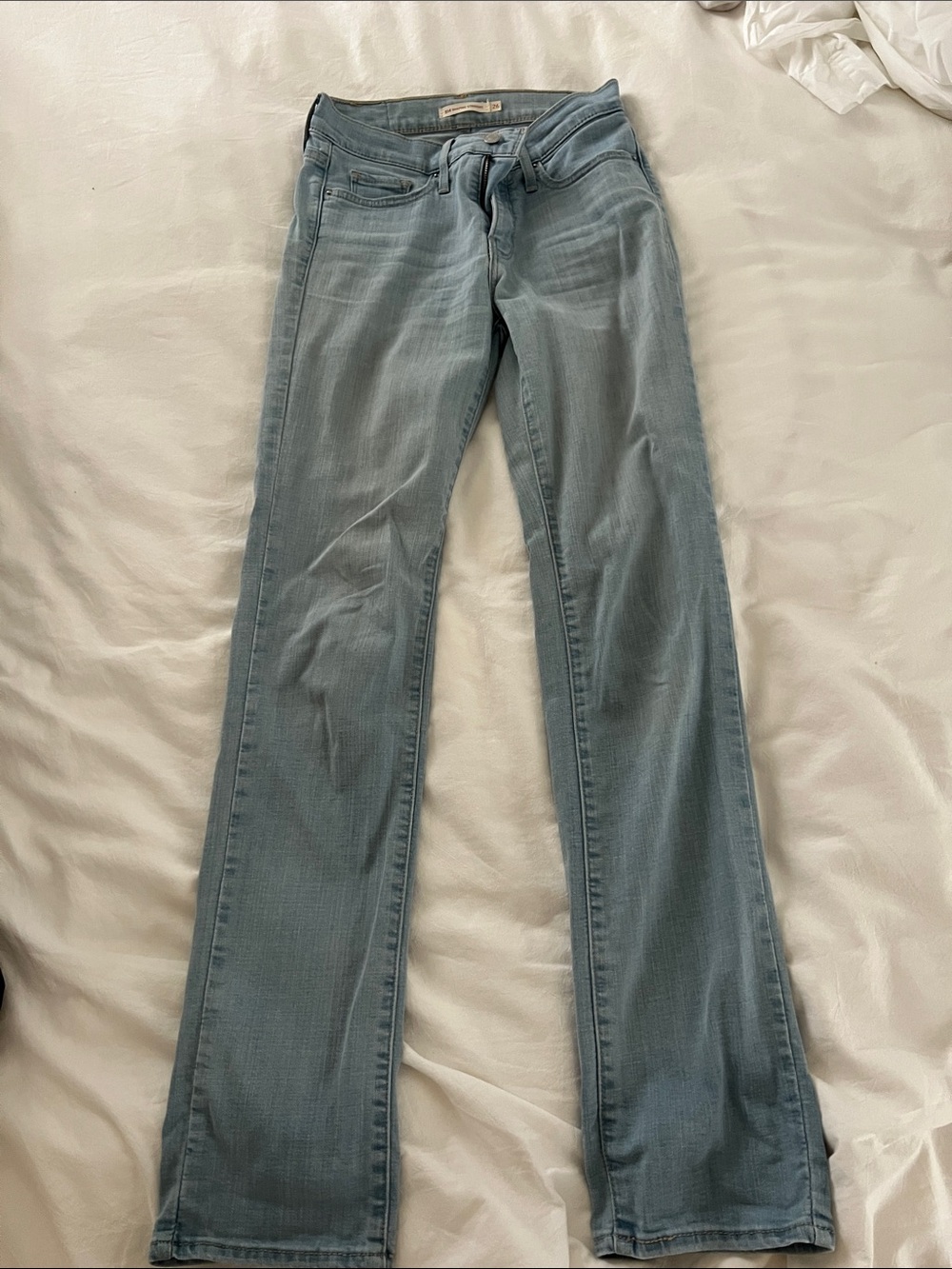 Levi's Light Blue Straight Leg Women's Jeans